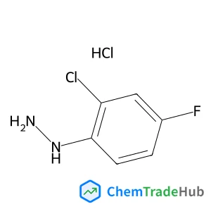 (2-Chloro-4-fluorophenyl)hydrazine hydrochloride (1:1)