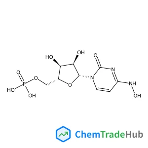 {[(2R,3S,4R,5R)-3,4-dihydroxy-5-[4-(hydroxyamino)-2-oxo-1,2-dihydropyrimidin-1-yl]oxolan-2-yl]methoxy}phosphonic acid