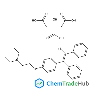 2-[4-(2-Chloro-1,2-diphenylvinyl)phenoxy]-N,N-diethylethanamine 2-hydroxy-1,2,3-propanetricarboxylate (1:1)