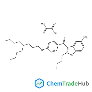 (5-Amino-2-butyl-1-benzofuran-3-yl){4-[3-(dibutylamino)propoxy]phenyl}methanone ethanedioate (1:1)