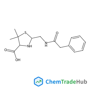 (2RS,4S)-2-[[(Phenylacetyl)amino]methyl]-5,5-dimethylthiazolidine-4-carboxylic Acid (Penilloic Acids of Benzylpenicillin)
