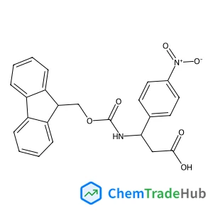 (S)-3-((((9H-Fluoren-9-yl)methoxy)carbonyl)amino)-3-(4-nitrophenyl)propanoic acid