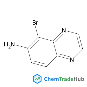 5-Bromo-6-quinoxalinamine