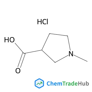 1-Methyl-3-pyrrolidinecarboxylic acid hydrochloride (1:1)