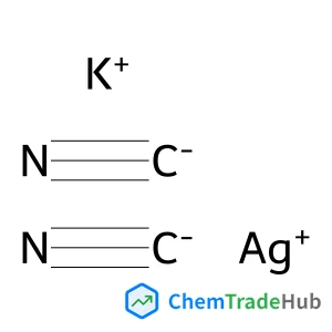 Potassium silver(1+) cyanide (1:1:2)