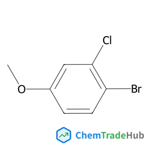1-Bromo-2-chloro-4-methoxybenzene structure 1-Bromo-2-chloro-4-methoxybenzene structure
