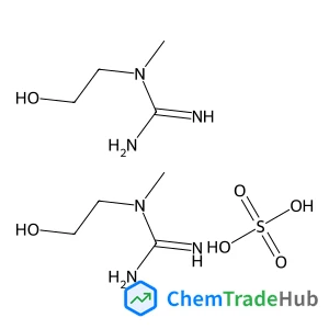 1-(2-Hydroxyethyl)-1-methylguanidine sulfate (2:1)