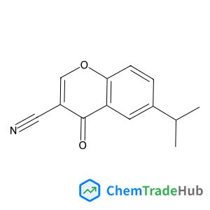 6-Isopropyl-4-oxo-4H-chromene-3-carbonitrile