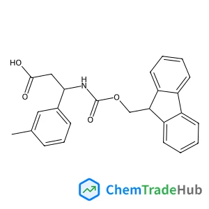 (R)-3-((((9H-Fluoren-9-yl)methoxy)carbonyl)amino)-3-(m-tolyl)propanoic acid