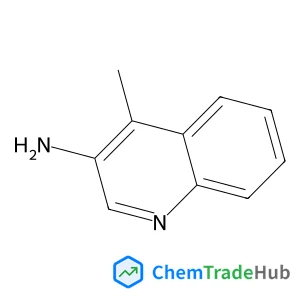 4-Methylquinolin-3-amine structure 4-Methylquinolin-3-amine structure