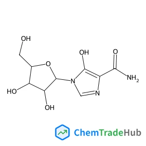 5-Hydroxy-1-(beta-D-ribofuranosyl)-1H-imidazole-4-carboxamide Chemical_Structure_Of