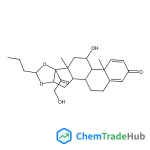 (1S,2S,4R,6R,8S,9S,11S,12S,13R)-11-hydroxy-8-(2-hydroxyacetyl)-9,13-dimethyl-6-propyl-5,7-dioxapentacyclo[10.8.0.02,9.04,8.013,18]icosa-14,17-dien-16-one