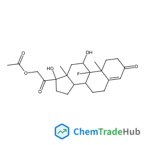 (11beta)-9-Fluoro-11,17-dihydroxy-3,20-dioxopregn-4-en-21-yl acetate