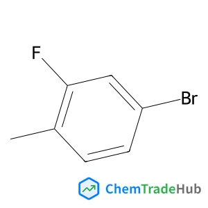 4-Bromo-2-fluoro-1-methylbenzene Chemical_Structure_Of