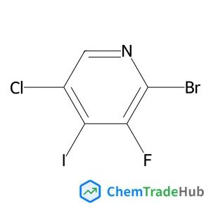 2-Bromo-5-chloro-3-fluoro-4-iodopyridine