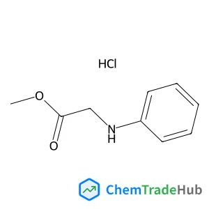 Methyl N-phenylglycinate hydrochloride (1:1)