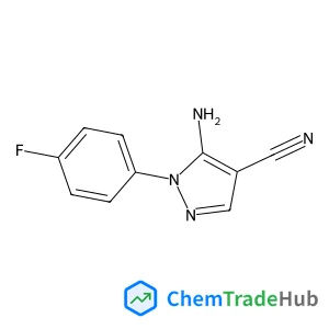 5-Amino-1-(4-fluorophenyl)-1H-pyrazole-4-carbonitrile