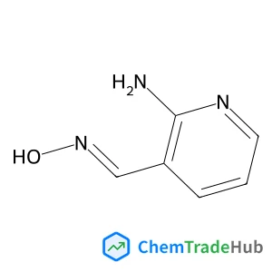 3-Pyridinecarboxaldehyde, 2-amino-, oxime