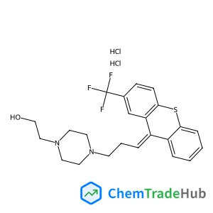 2-(4-{(3Z)-3-[2-(Trifluoromethyl)-9H-thioxanthen-9-ylidene]propyl}-1-piperazinyl)ethanol dihydrochloride