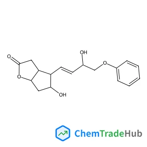 (3aR,4R,5R,6aS)-5-Hydroxy-4-[(1E,3R)-3-hydroxy-4-phenoxy-1-buten-1-yl]hexahydro-2H-cyclopenta[b]furan-2-one