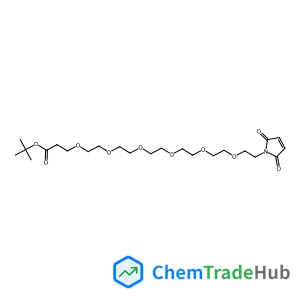 2-Methyl-2-propanyl 1-(2,5-dioxo-2,5-dihydro-1H-pyrrol-1-yl)-3,6,9,12,15,18-hexaoxahenicosan-21-oate