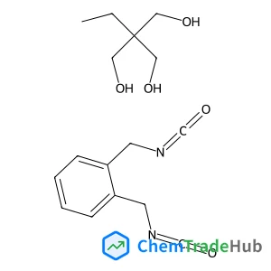 2-Ethyl-2-(hydroxymethyl)-1,3-propanediol - 1,2-bis(isocyanatomethyl)benzene (1:1)