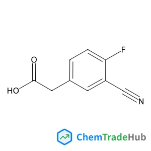 (3-Cyano-4-fluorophenyl)acetic acid