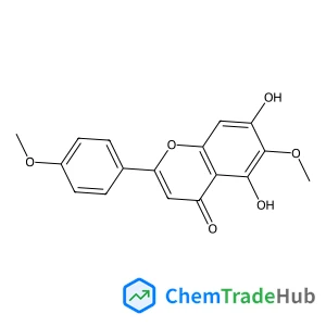 5,7-Dihydroxy-6-methoxy-2-(4-methoxyphenyl)-4H-chromen-4-one 5,7-Dihydroxy-6-methoxy-2-(4-methoxyphenyl)-4H-chromen-4-one