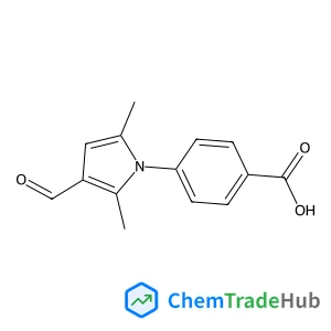 4-(3-Formyl-2,5-dimethyl-1H-pyrrol-1-yl)benzoic acid