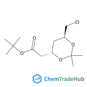 2-Methyl-2-propanyl [(4S,6S)-6-(chloromethyl)-2,2-dimethyl-1,3-dioxan-4-yl]acetate