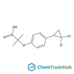 2-[4-(2,2-Dichlorocyclopropyl)phenoxy]-2-methylpropanoic acid