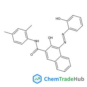 N-(2,4-Dimethylphenyl)-3-hydroxy-4-[(E)-(2-hydroxyphenyl)diazenyl]-2-naphthamide