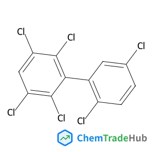 2,2',3,5,5',6-Hexachlorobiphenyl structure