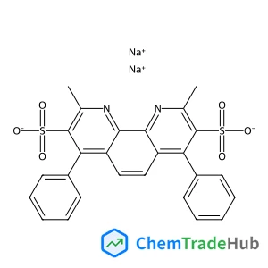 Disodium 2-[2,9-dimethyl-8-(3-sulfonatophenyl)-1,10-phenanthrolin-4-yl]benzenesulfonate