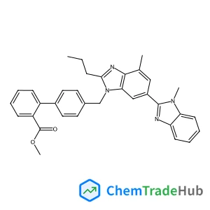 Methyl 4'-[(1,7'-dimethyl-2'-propyl-1H,3'H-2,5'-bibenzimidazol-3'-yl)methyl]-2-biphenylcarboxylate