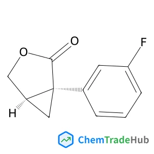 (1S,5R)-1-(3-Fluorophenyl)-3-oxabicyclo[3.1.0]hexan-2-one
