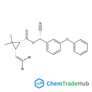 (S)-Cyano(3-phenoxyphenyl)methyl (1R,3R)-3-(2,2-dibromovinyl)-2,2-dimethylcyclopropanecarboxylate