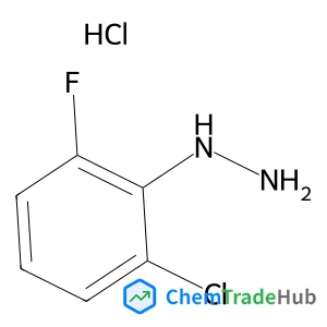 (2-Chloro-6-fluorophenyl)hydrazine hydrochloride Chemical_Structure_Of