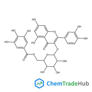 Quercetin 3-O-(6''-galloyl)-beta-D-galactopyranoside