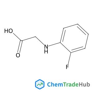 N-(2-Fluorophenyl)glycine structure