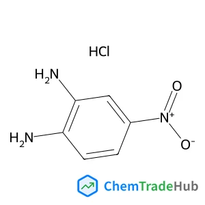 4-Nitro-1,2-benzenediamine hydrochloride (1:1) structure 4-Nitro-1,2-benzenediamine hydrochloride (1:1) structure