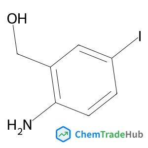 (2-Amino-5-iodophenyl)methanol Chemical_Structure_Of