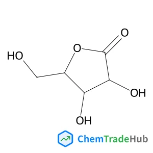 3,4-Dihydroxy-5-(hydroxymethyl)dihydro-2(3H)-furanone Chemical_Structure_Of