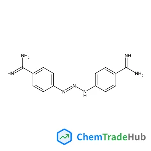 4,4'-[(1E)-1-Triazene-1,3-diyl]dibenzenecarboximidamide