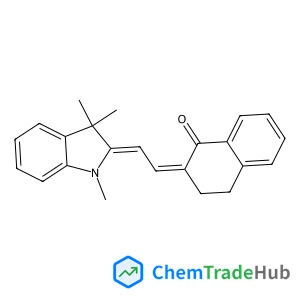 (2E)-2-[(2E)-2-(1,3,3-TRIMETHYL-1,3-DIHYDRO-2H-INDOL-2-YLIDENE)ETHYLIDENE]-3,4-DIHYDRONAPHTHALEN-1(2H)-ONE