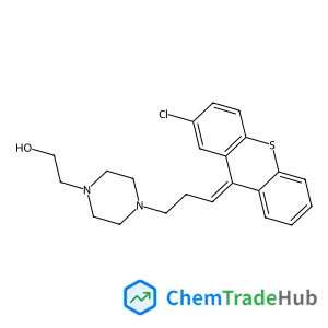 2-(4-{3-[(9Z)-2-chloro-9H-thioxanthen-9-ylidene]propyl}piperazin-1-yl)ethan-1-ol