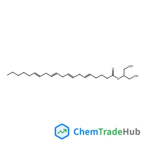 1,3-Dihydroxy-2-propanyl (5Z,8Z,11Z,14Z)-5,8,11,14-icosatetraenoate 1,3-Dihydroxy-2-propanyl (5Z,8Z,11Z,14Z)-5,8,11,14-icosatetraenoate