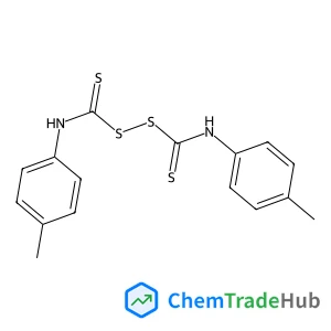 1-Methyl-4-[({[(4-methylphenyl)carbamothioyl]disulfanyl}carbonothioyl)amino]benzene