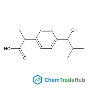 2-[4-(1-Hydroxy-2-methylpropyl)phenyl]propanoic acid