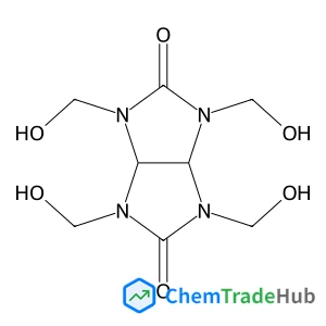 1,3,4,6-Tetrakis(hydroxymethyl)tetrahydroimidazo[4,5-d]imidazole-2,5(1H,3H)-dione